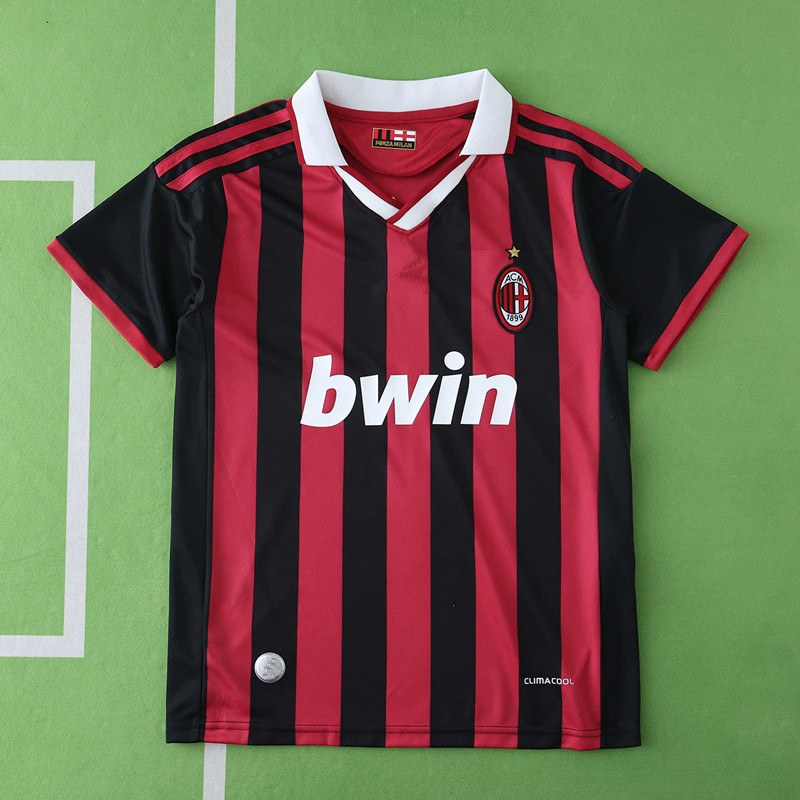 0910 A.C. Milan home retro Kids kit