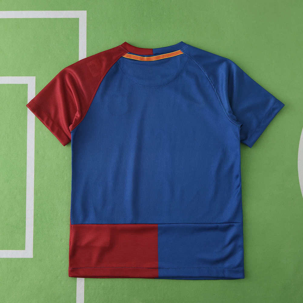 0809 FC Barcelona / Barça home retro Kids kit