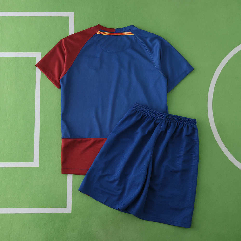 0809 FC Barcelona / Barça home retro Kids kit