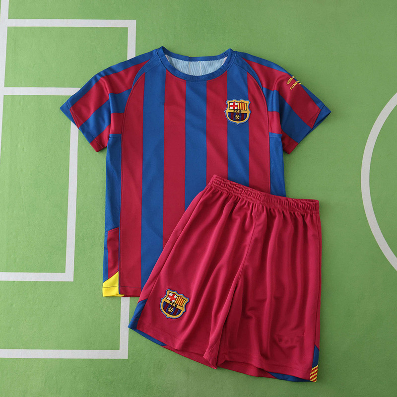 1011 FC Barcelona / Barça away retro Kids kit