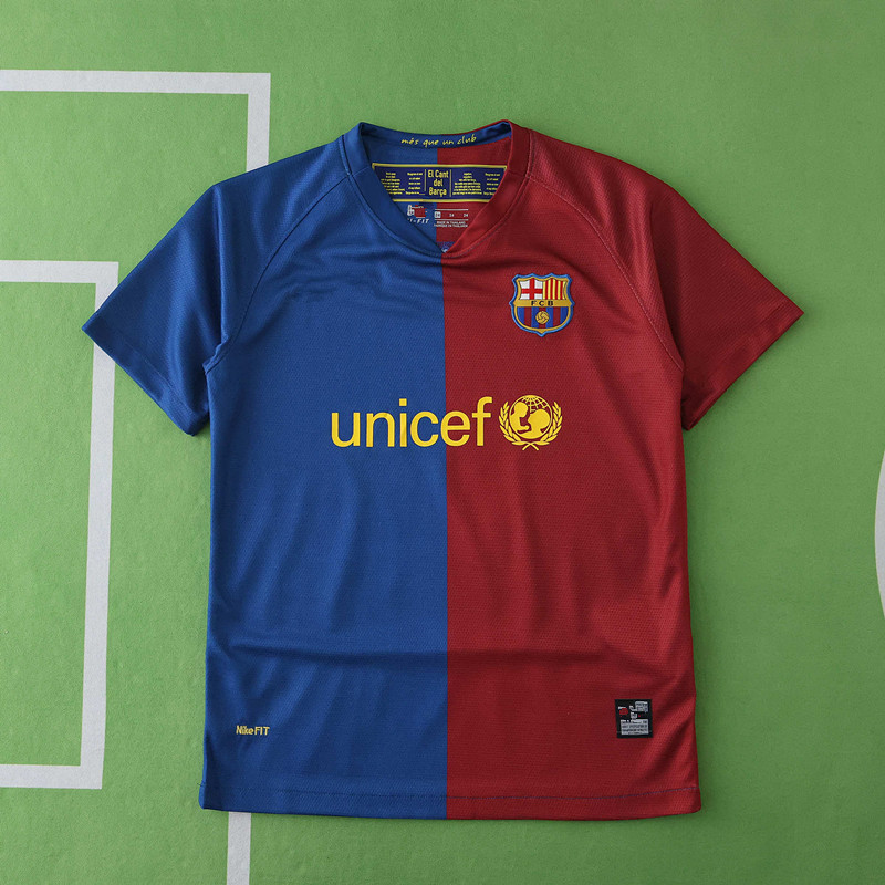 0809 FC Barcelona / Barça home retro Kids kit