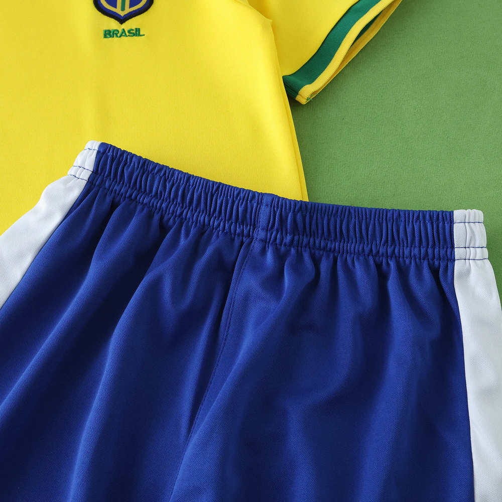 1998 Brazil home retro Kids kit