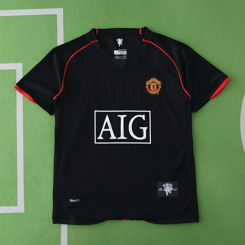 0708 Manchester United F.C. away retro Kids kit