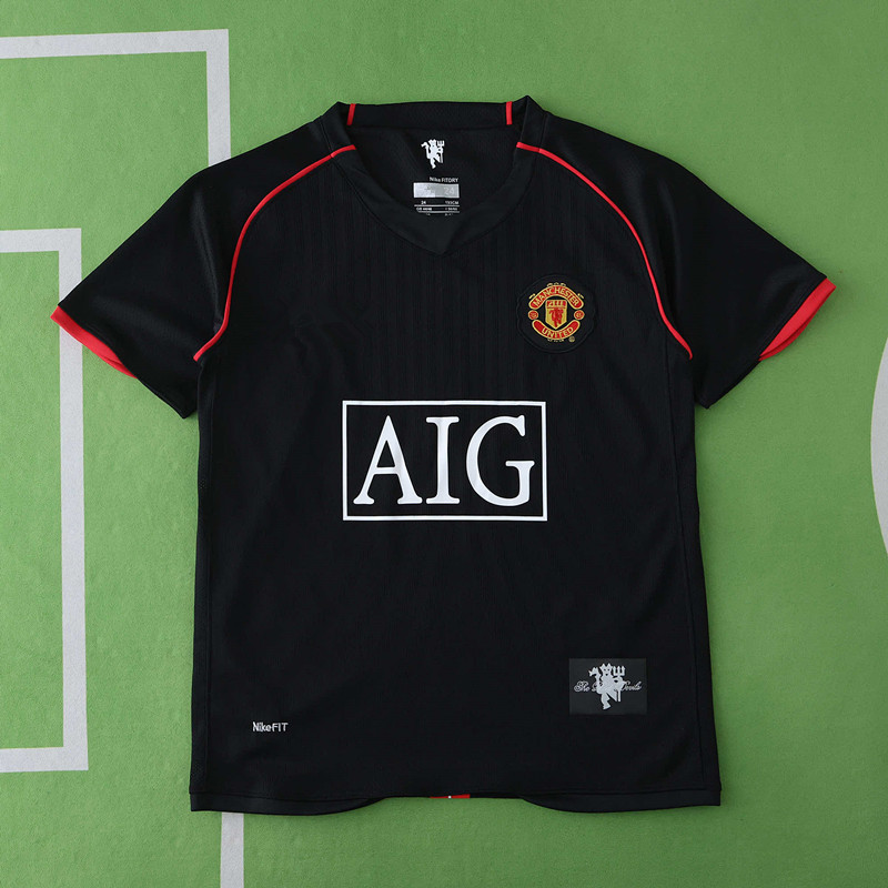 0708 Manchester United F.C. away retro Kids kit