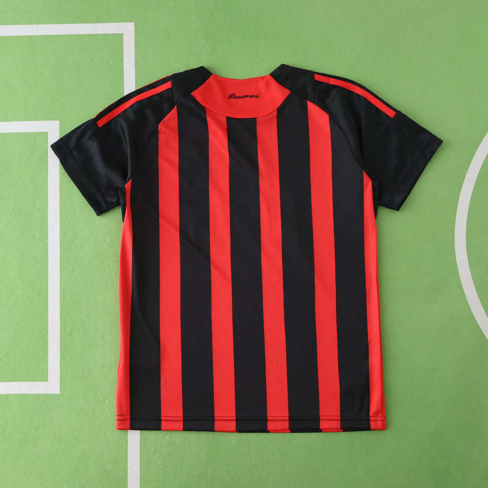 0809 A.C. Milan home retro Kids kit