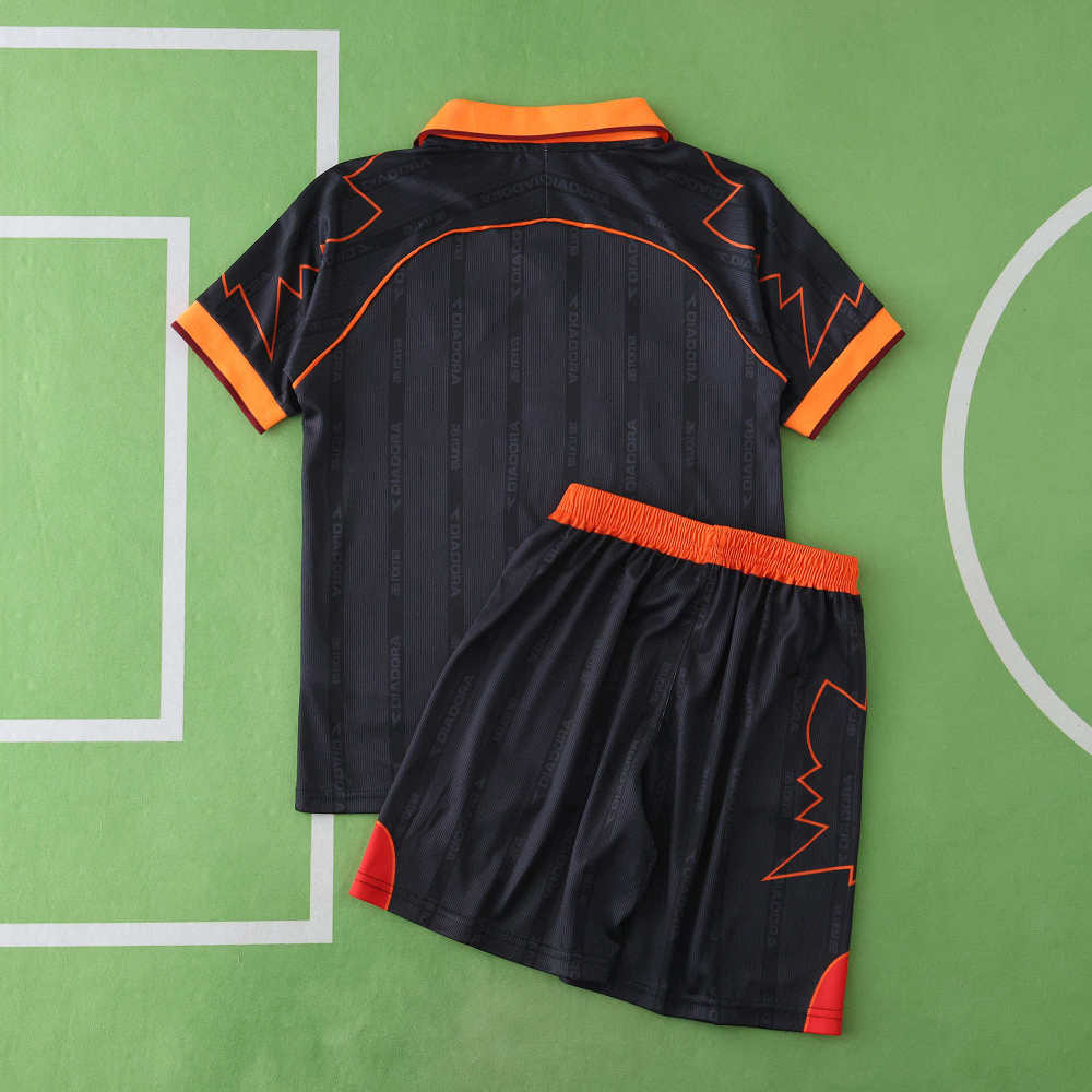 9900 A.S. Roma away retro Kids kit