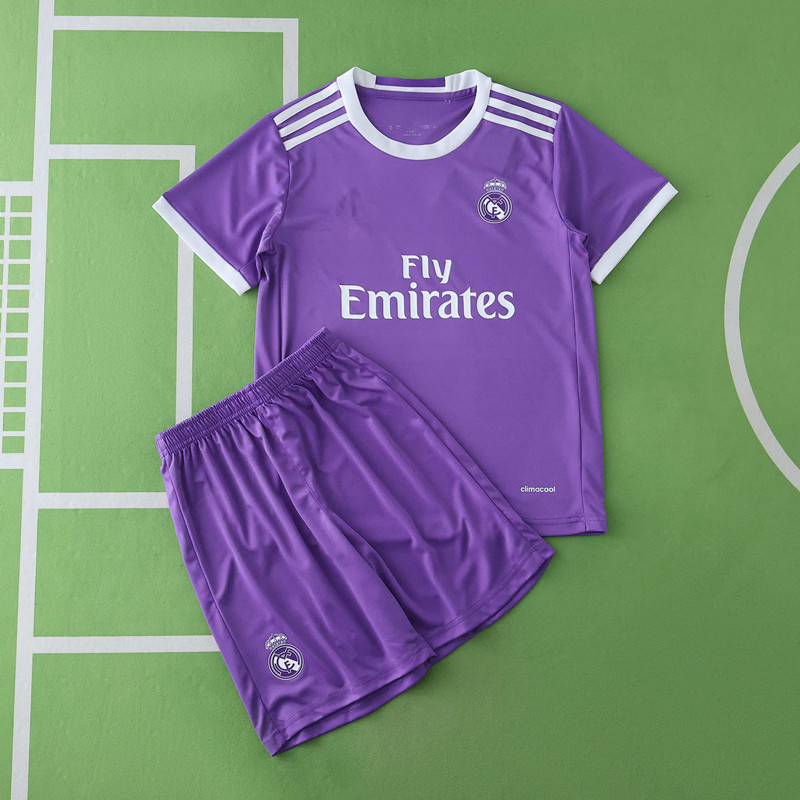 1617 Real Madrid CF away retro Kids kit