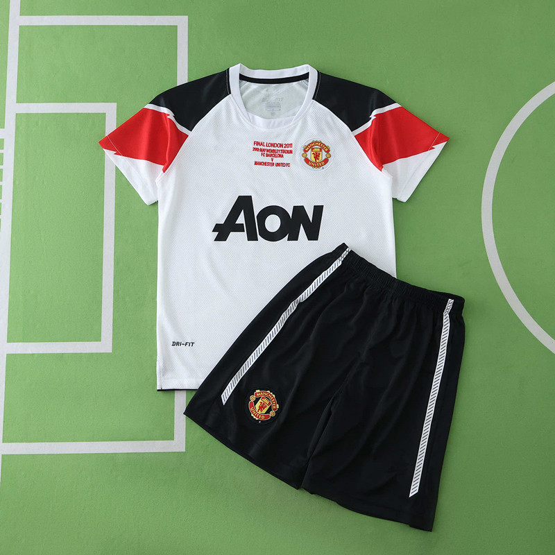 1112 Manchester United F.C. away retro Kids kit