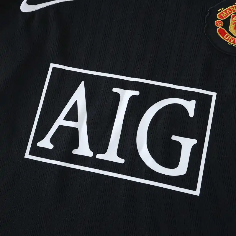0708 Manchester United F.C. away retro Kids kit