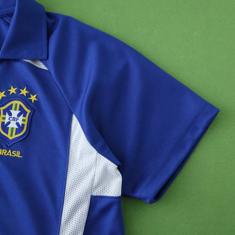 2002 Brazil away retro Kids kit