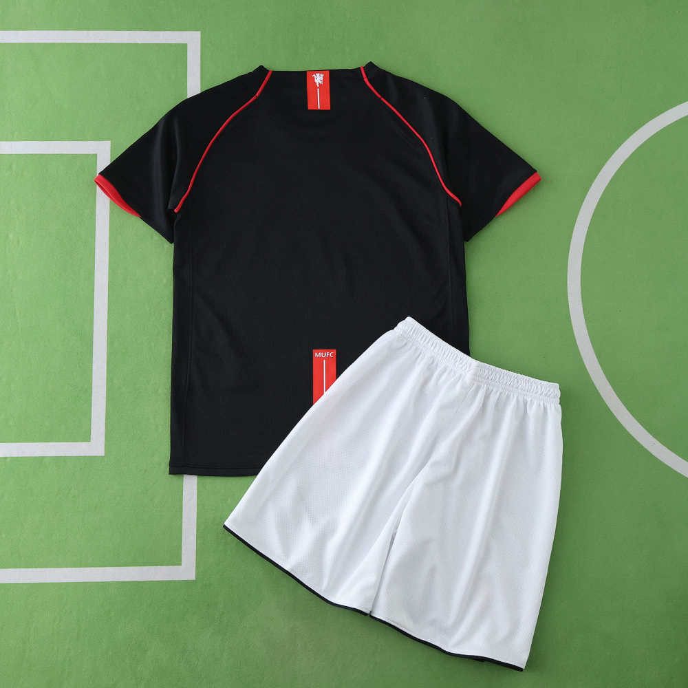 0708 Manchester United F.C. away retro Kids kit