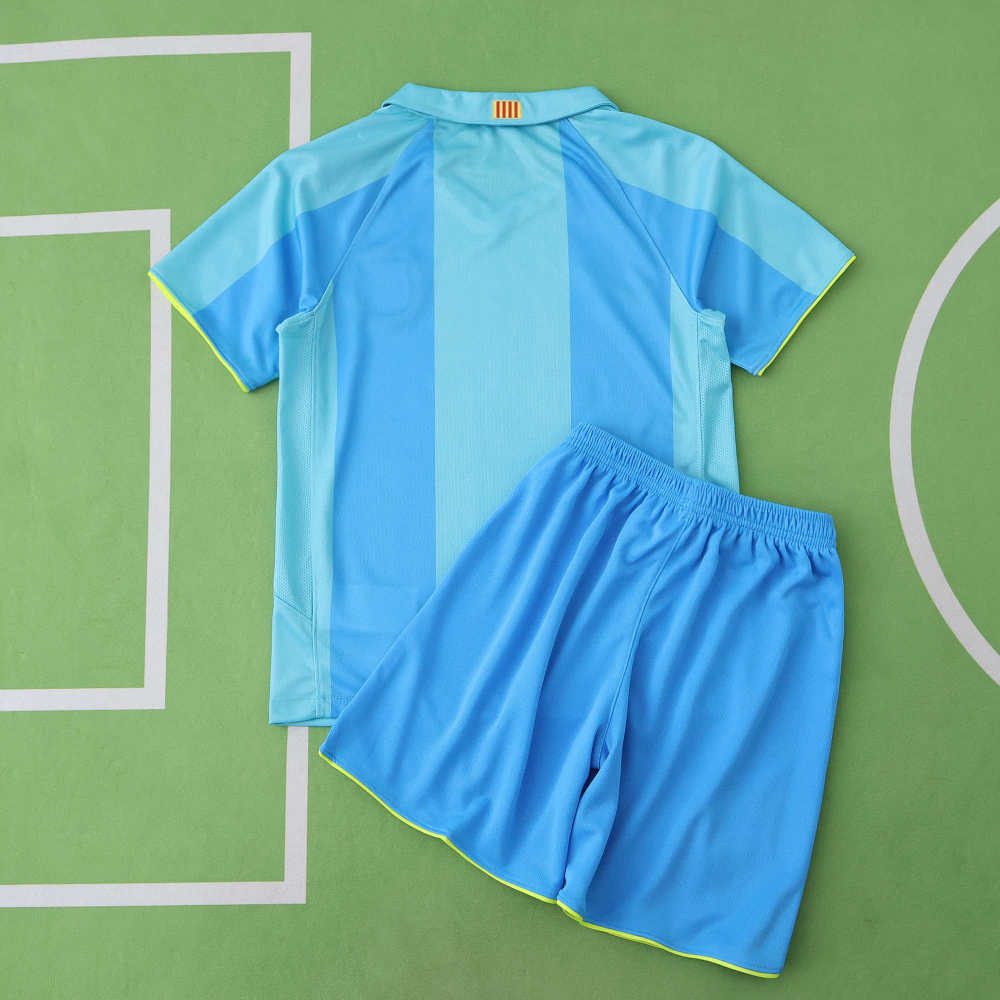 0708 season FC Barcelona / Barça away Kids kit
