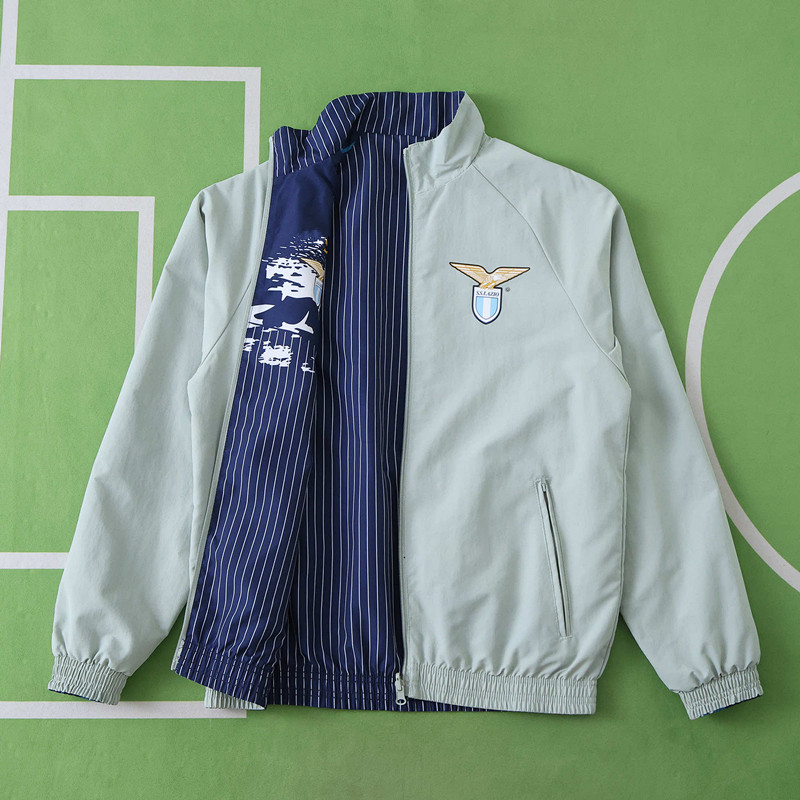 2425 S.S. Lazio Wear on both sides windbreaker