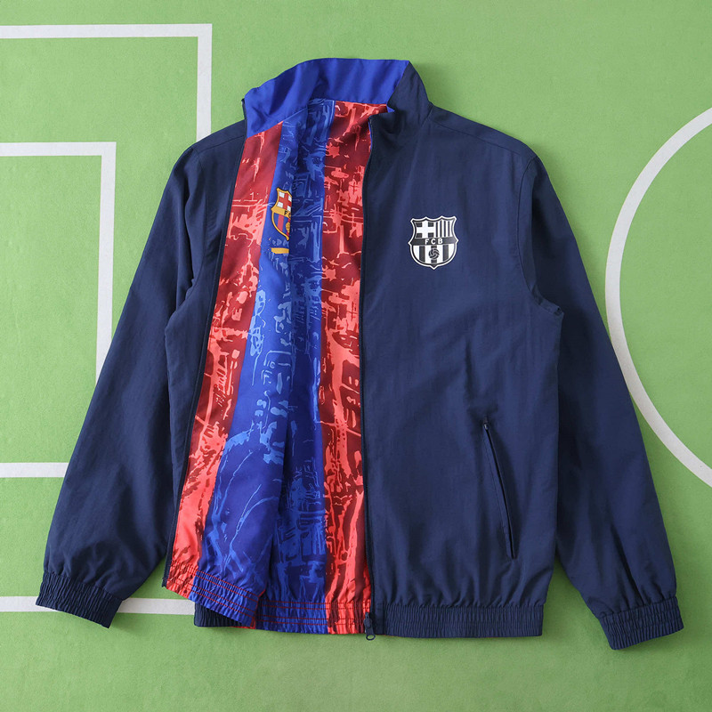 2425 FC Barcelona / Barça Wear on both sides windbreaker