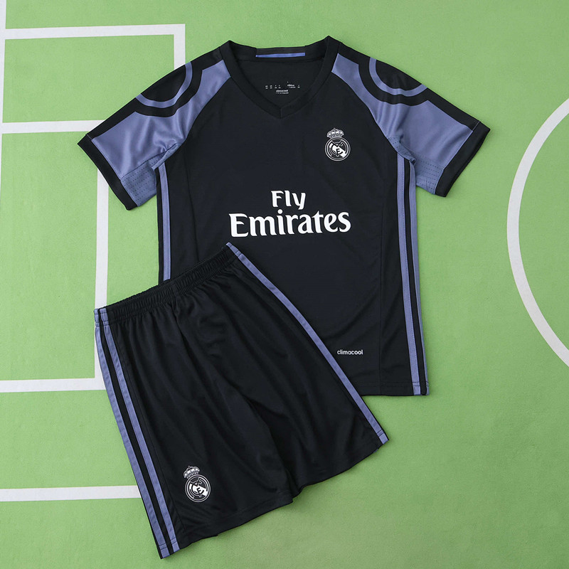 1617 season Real Madrid CF third Kids kit