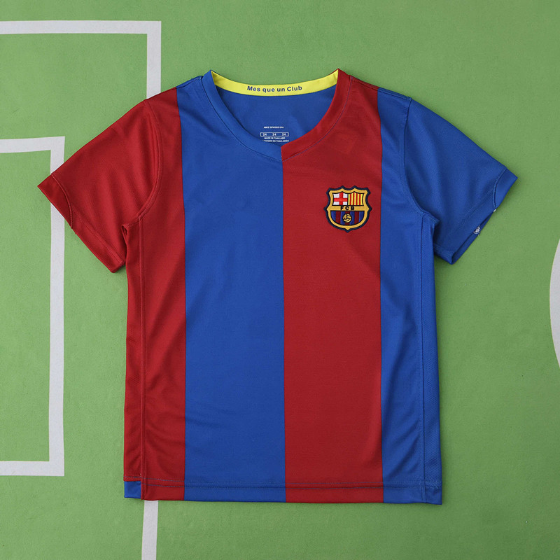 0607 season FC Barcelona / Barça  home Kids kit