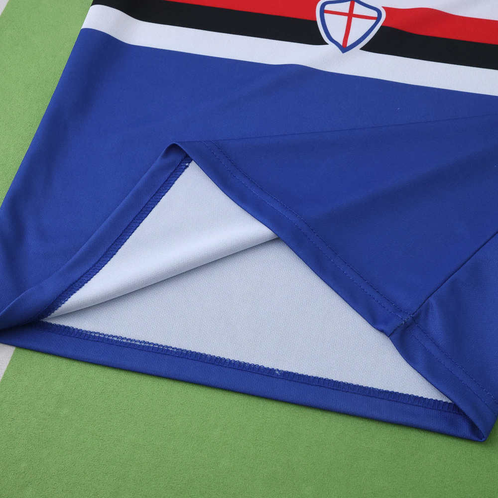 9091 season U.C.Sampdoria home Kids kit