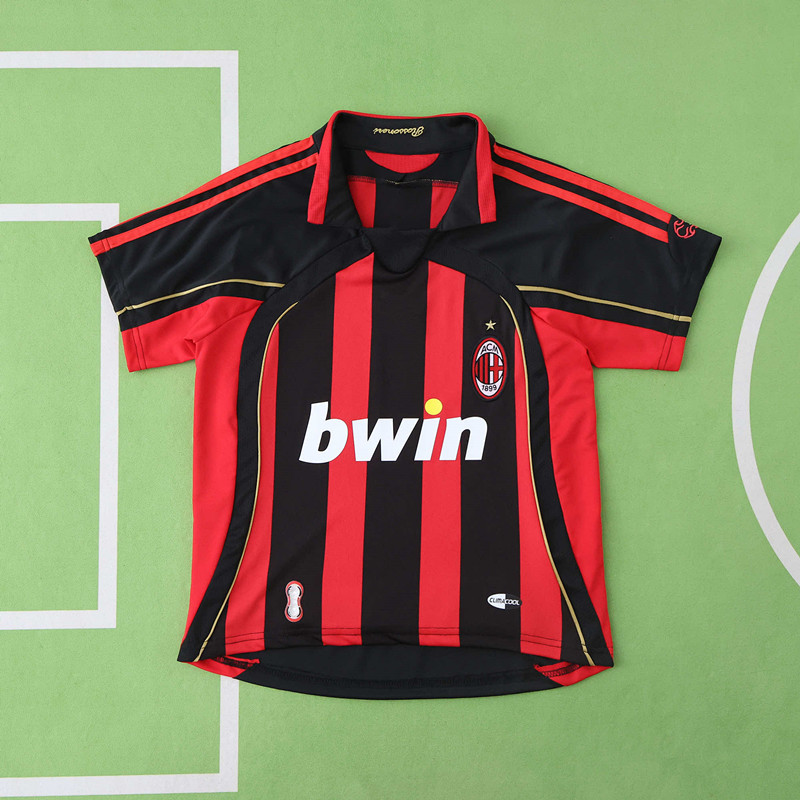0607 season A.C. Milan home Kids kit