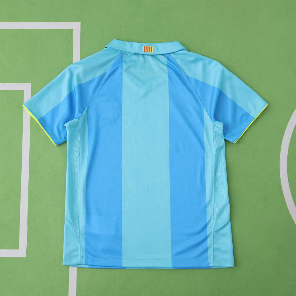 0708 season FC Barcelona / Barça away Kids kit