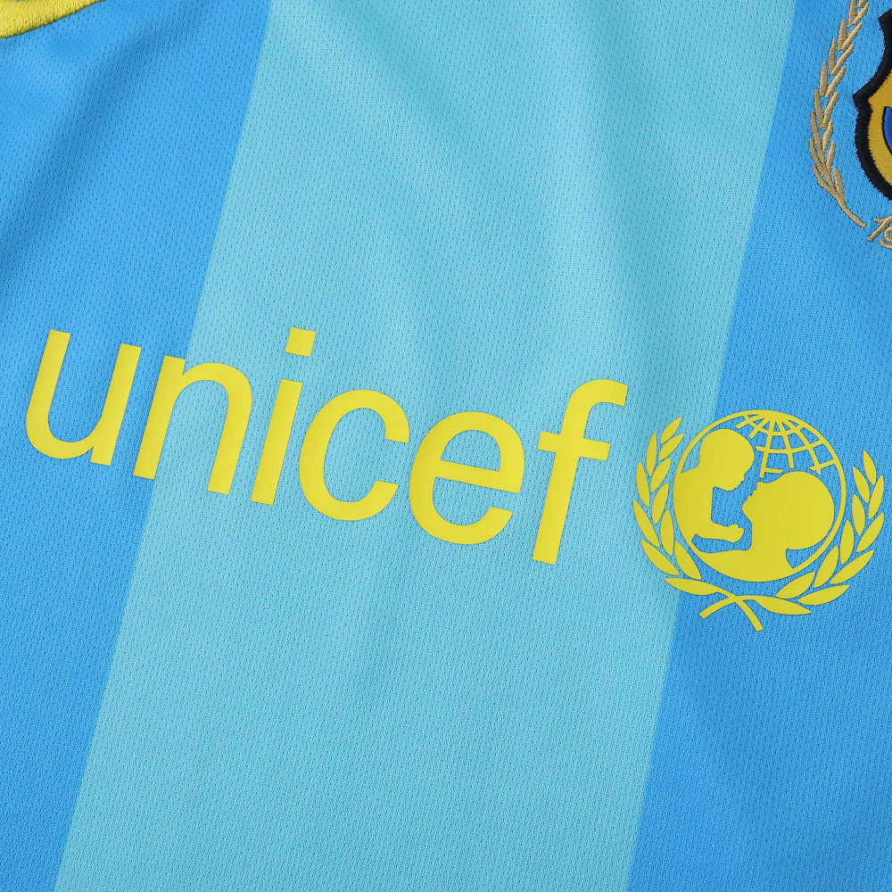 0708 season FC Barcelona / Barça away Kids kit