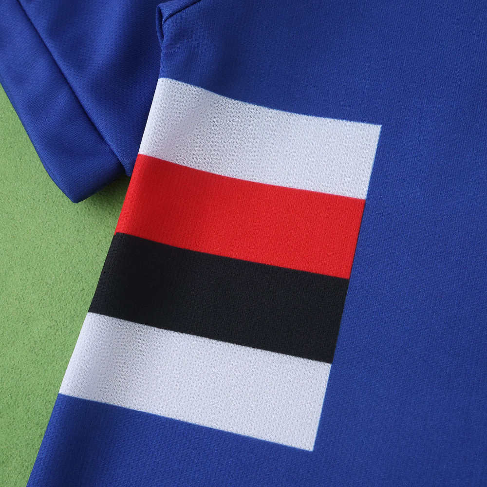 9091 season U.C.Sampdoria home Kids kit