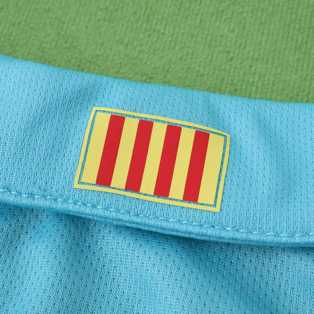 0708 season FC Barcelona / Barça away Kids kit