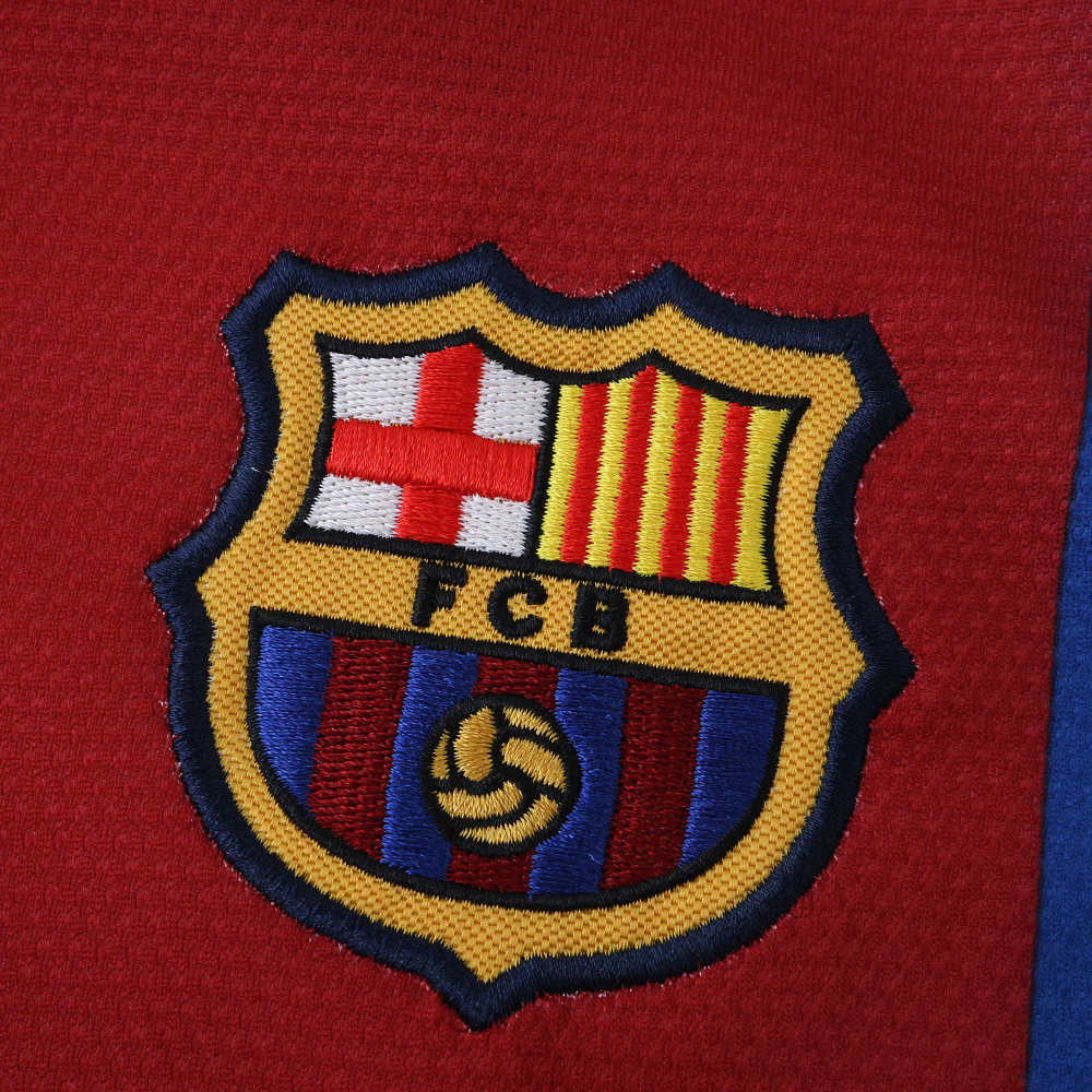 0607 season FC Barcelona / Barça  home Kids kit