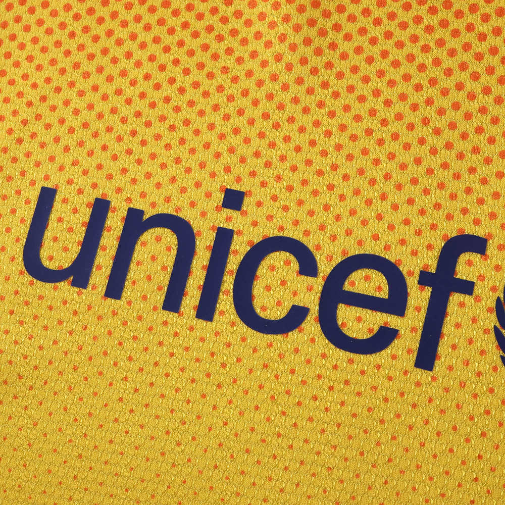 1213 season FC Barcelona / Barça away Kids kit