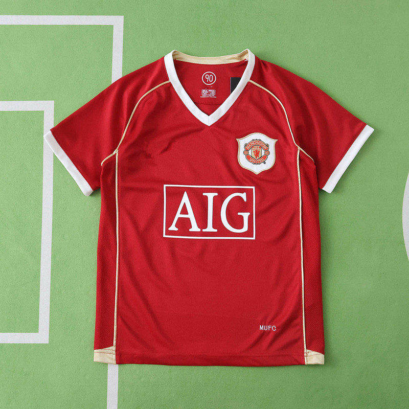 0607 season Manchester United F.C. home Kids kit