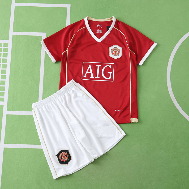 0607 season Manchester United F.C. home Kids kit