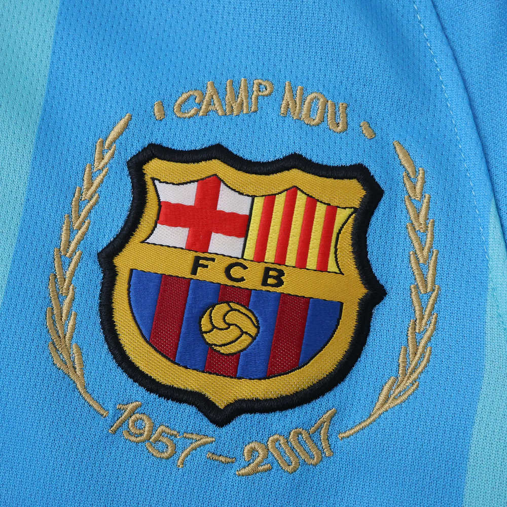 0708 season FC Barcelona / Barça away Kids kit