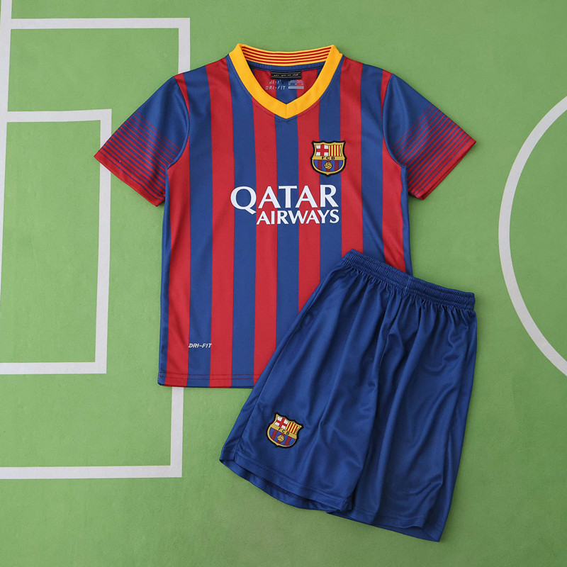 1314 season FC Barcelona / Barça home Kids kit
