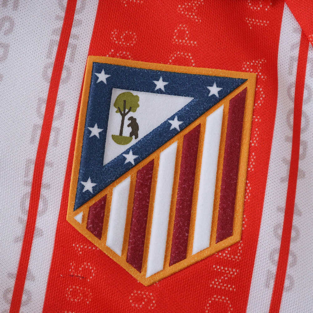9596 season Club Atlético de Madrid home retro Fan version