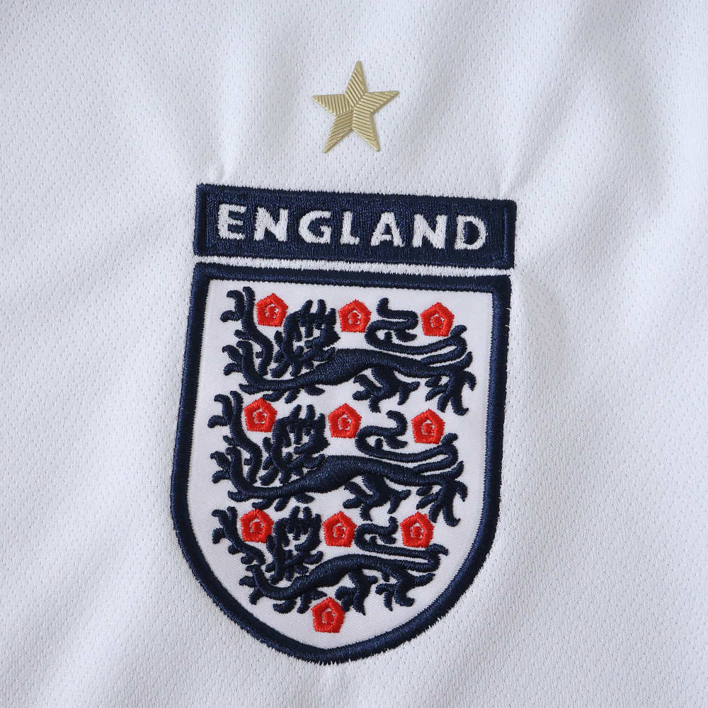 2006 season England home retro Long sleeved Fan version