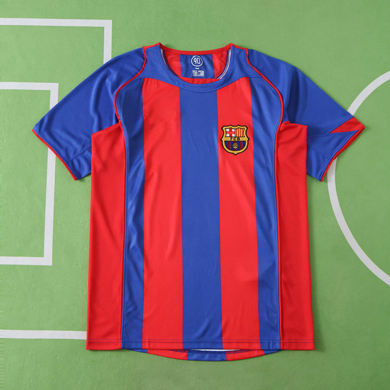 0405 season FC Barcelona / Barça home retro Fan version