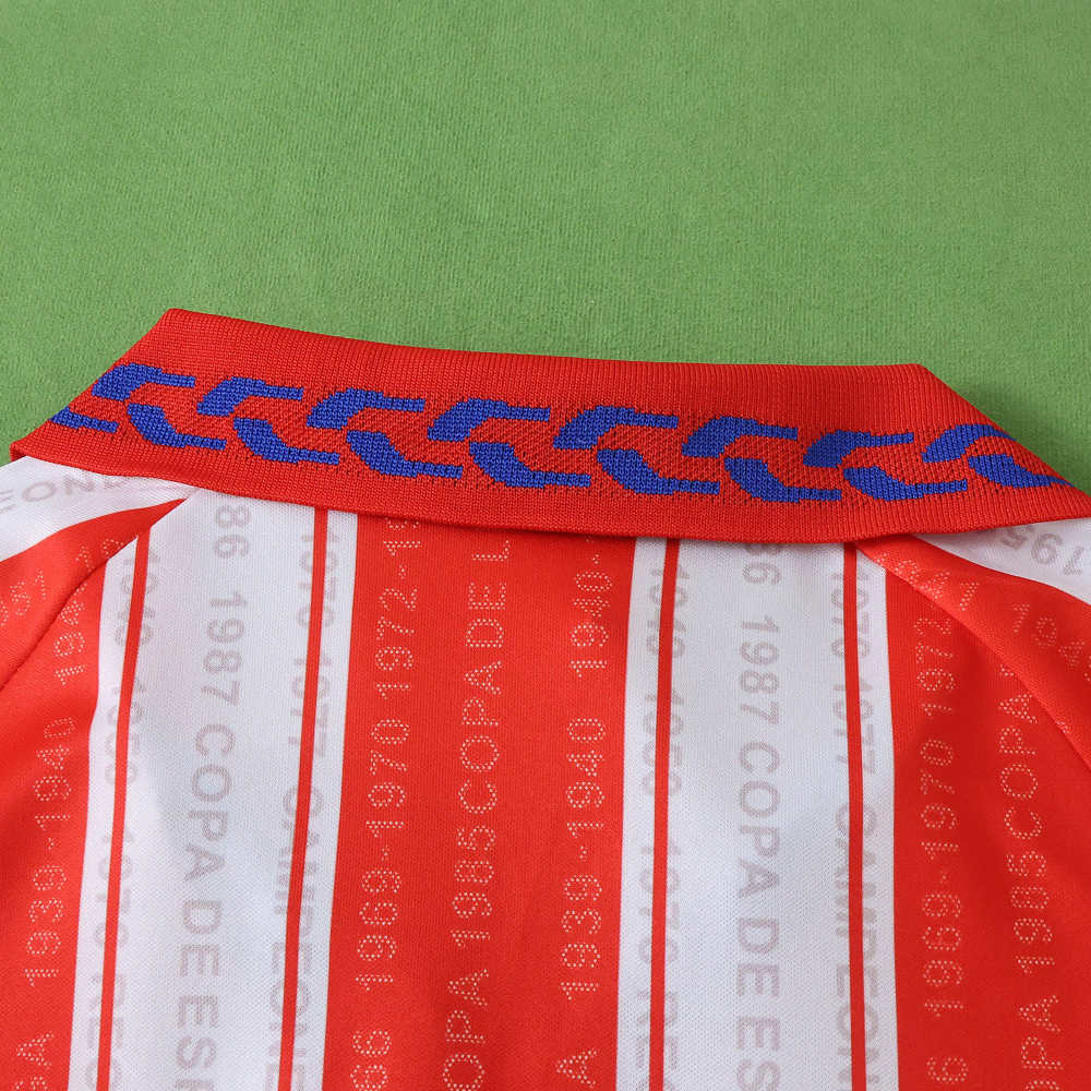 9596 season Club Atlético de Madrid home retro Fan version
