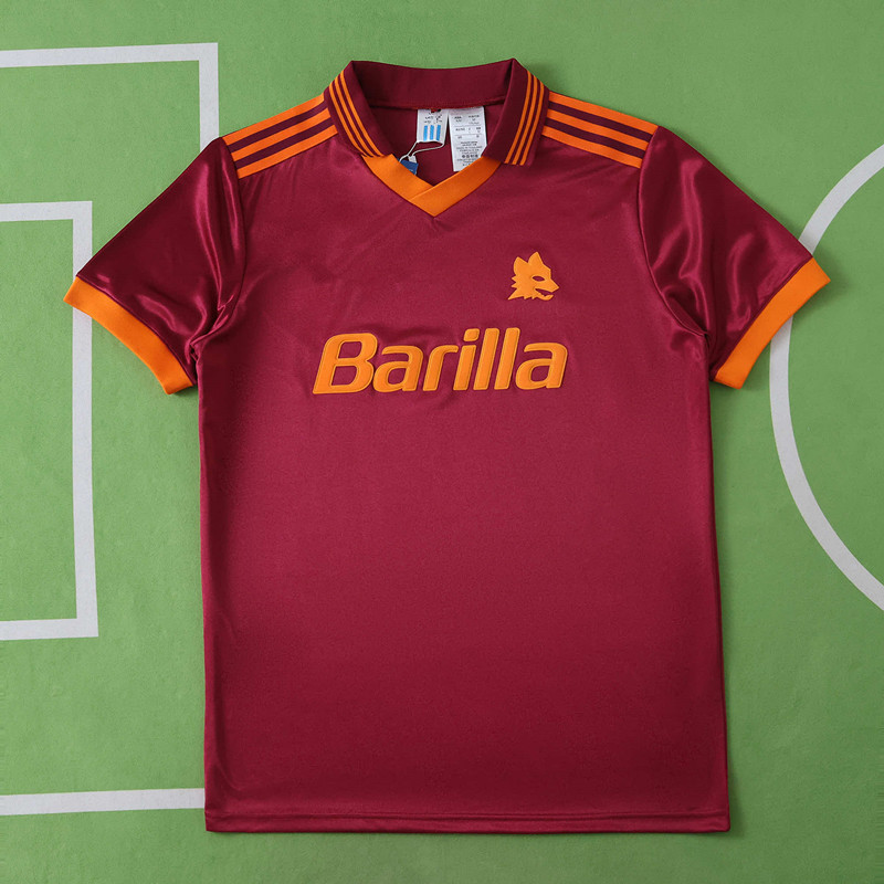 9293 season A.S. Roma home retro Fan version