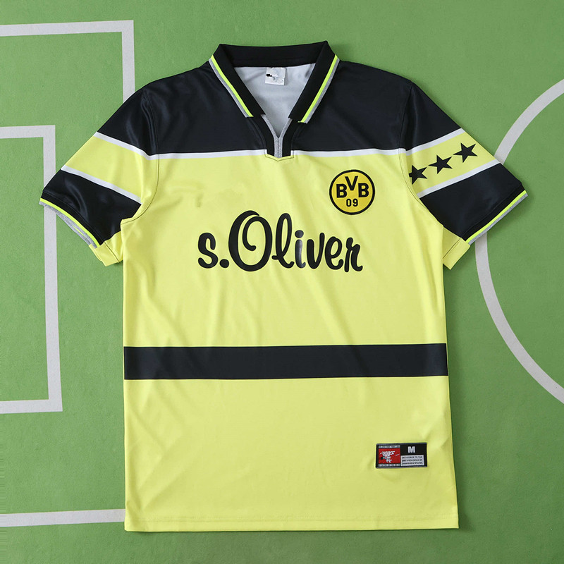 1997 season Borussia Dortmund home retro Fan version