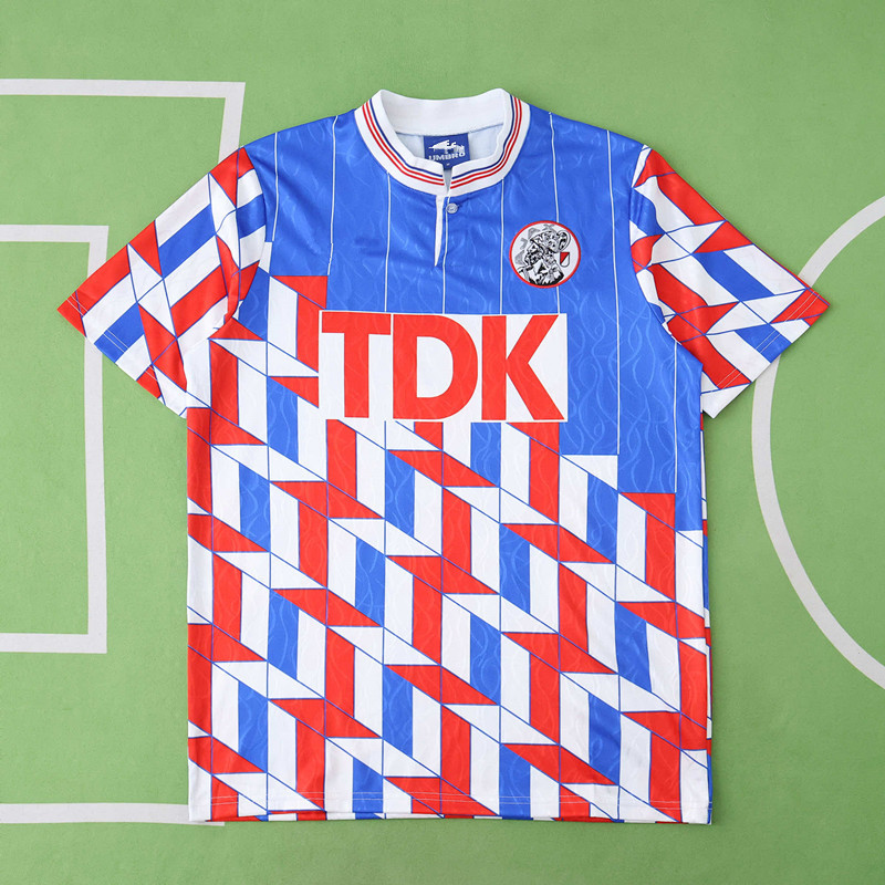 8990 season AFC Ajax away retro Fan version