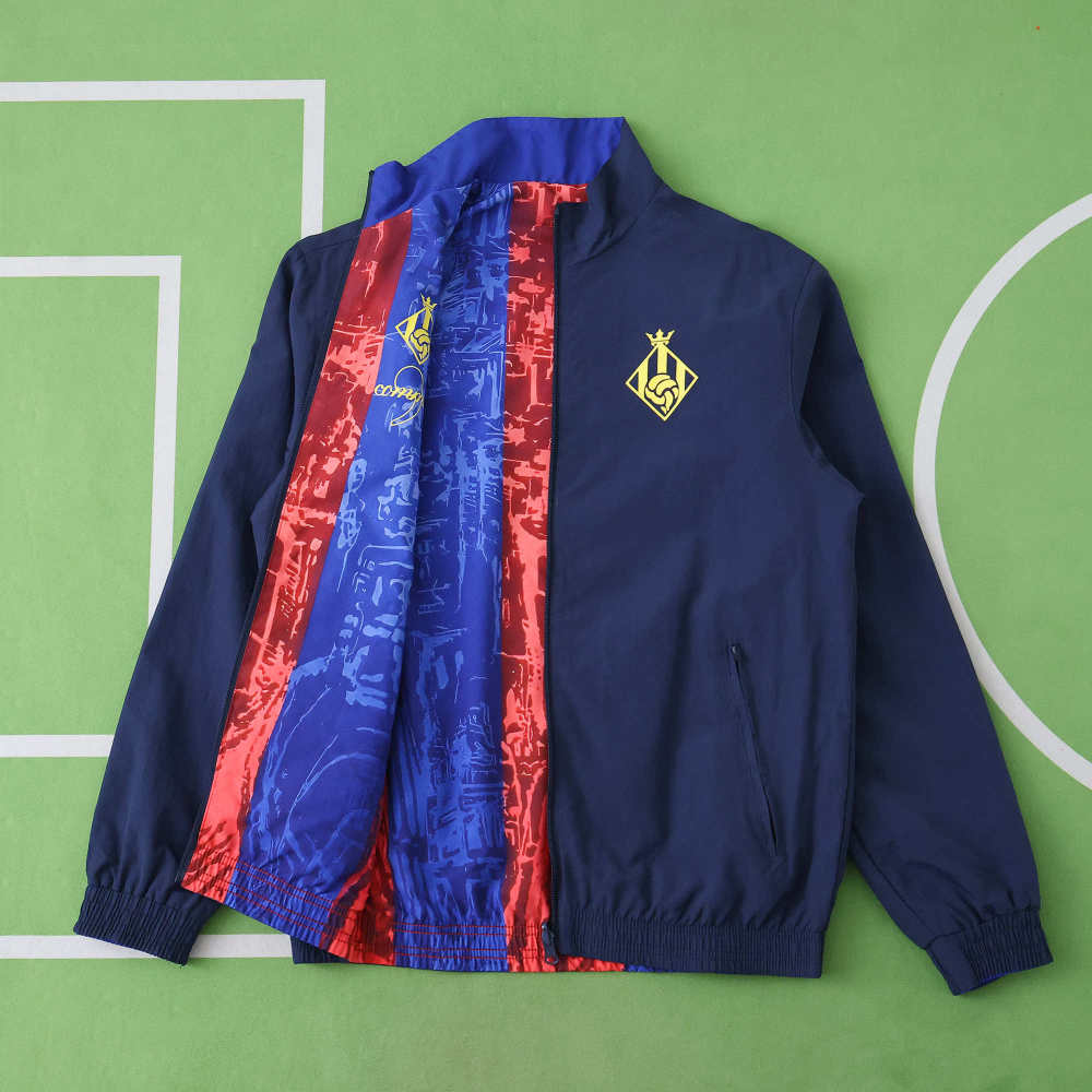 2425 FC Barcelona / Barça Wear on both sides windbreaker