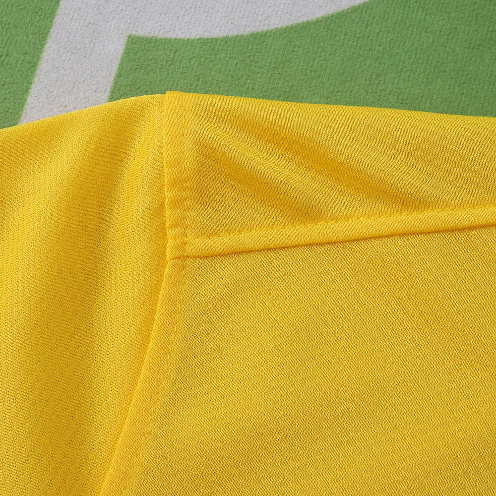 2006 season Brazil home Long sleeved retro Fan version