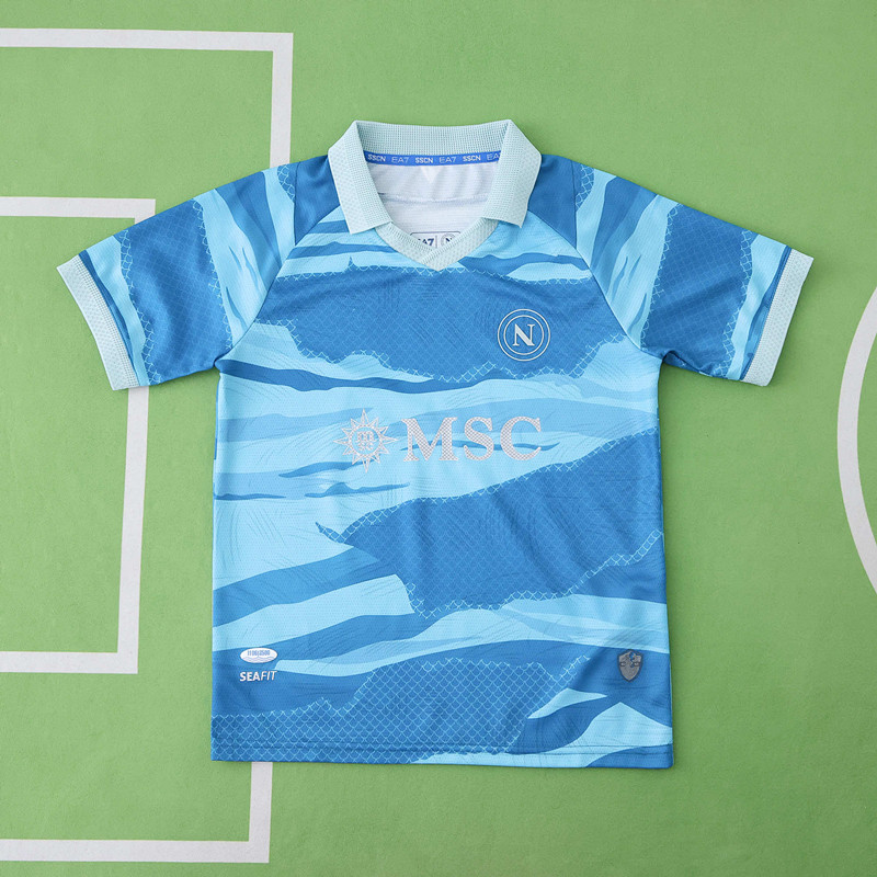 2425 season S.S.C. Napoli fourth Kids kit