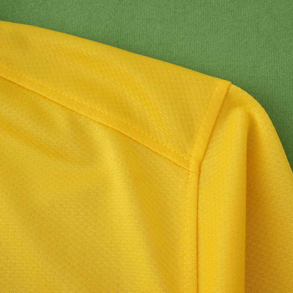 2006 season Brazil home Long sleeved retro Fan version