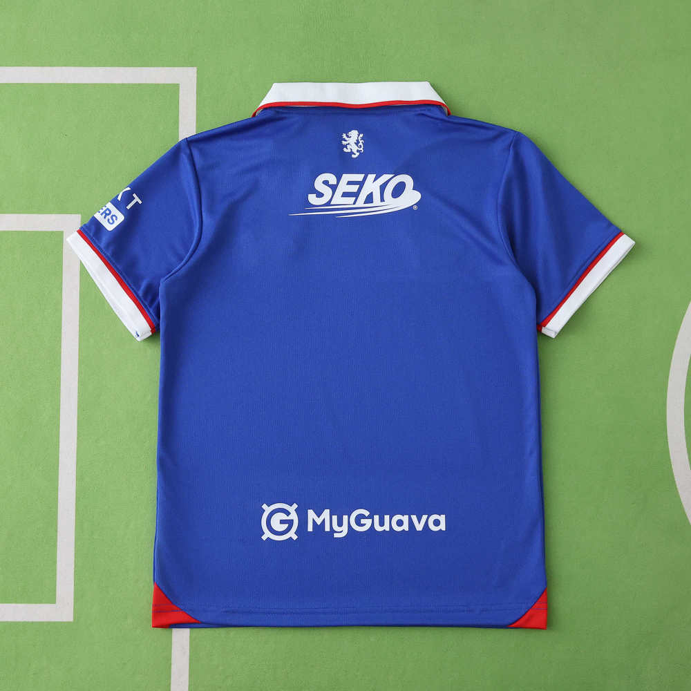 2526 season Rangers F.C. home Kids kit
