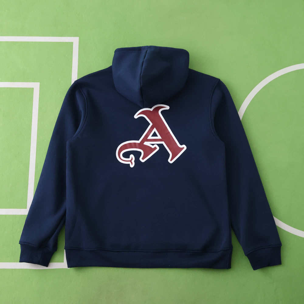 2025 Arsenal black Hooded Hoodie set