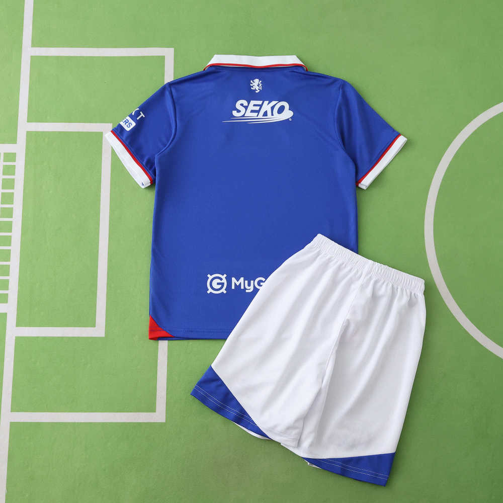 2526 season Rangers F.C. home Kids kit