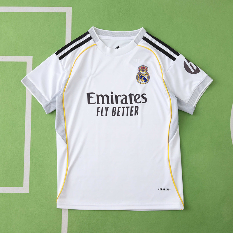 2526 season Real Madrid CF home Kids kit