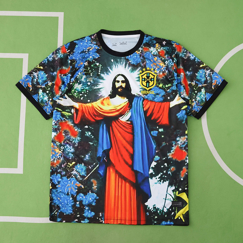 2526 Brazil Jesus Fan version