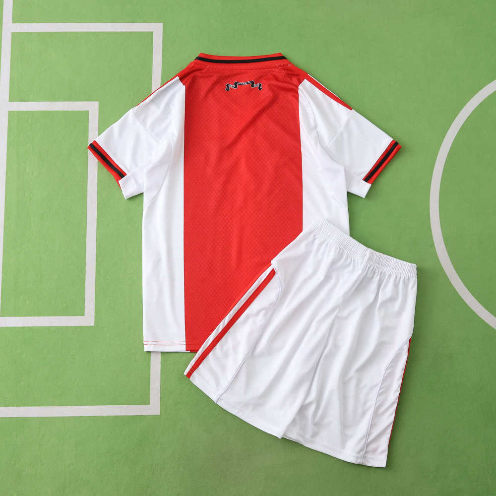 2526 season AFC Ajax home Kids kit