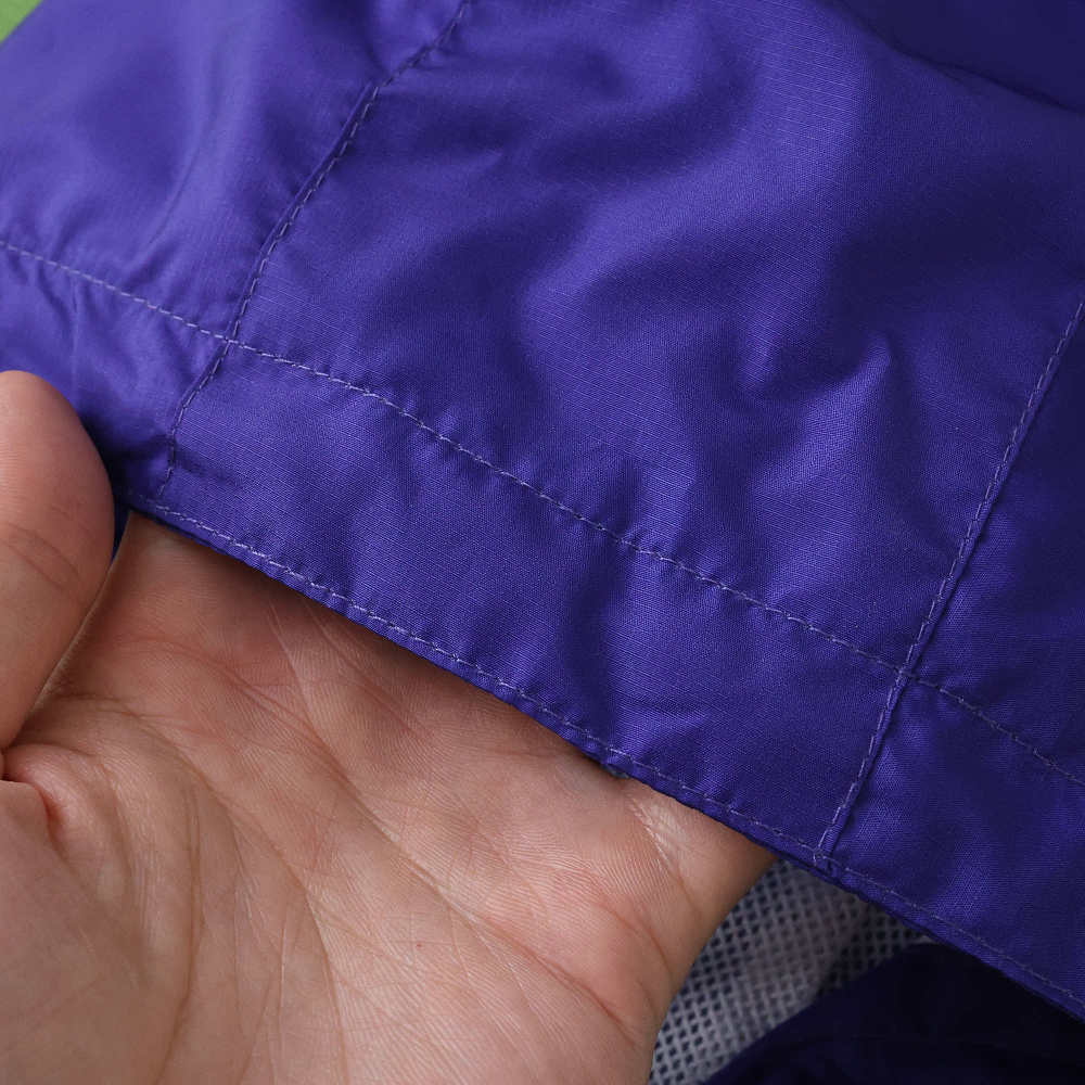 9596 Real Madrid CF purple Hooded windbreak
